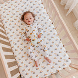 Premium Knit Fitted Crib Sheet - Dozer