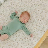 Premium Knit Fitted Crib Sheet - Dylan