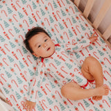 Premium Knit Fitted Crib Sheet - Nicholas