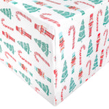 Premium Knit Fitted Crib Sheet - Nicholas