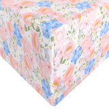Premium Knit Fitted Crib Sheet - Penelope