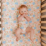 Premium Knit Fitted Crib Sheet - Penelope