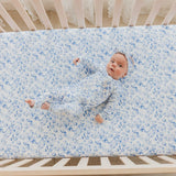 Premium Knit Fitted Crib Sheet - Priscilla