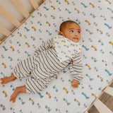 Premium Knit Fitted Crib Sheet - Speedster