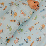 Premium Knit Fitted Crib Sheet - Tanner