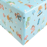 Premium Knit Fitted Crib Sheet - Tanner