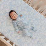 Copper Pearl Premium Knit Fitted Crib Sheet