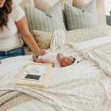 Natural Birch DIY Handprint + Footprint Kit with Frame