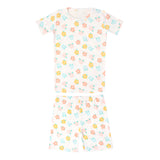 2pc Short Sleeve Pajama Set - Daisy