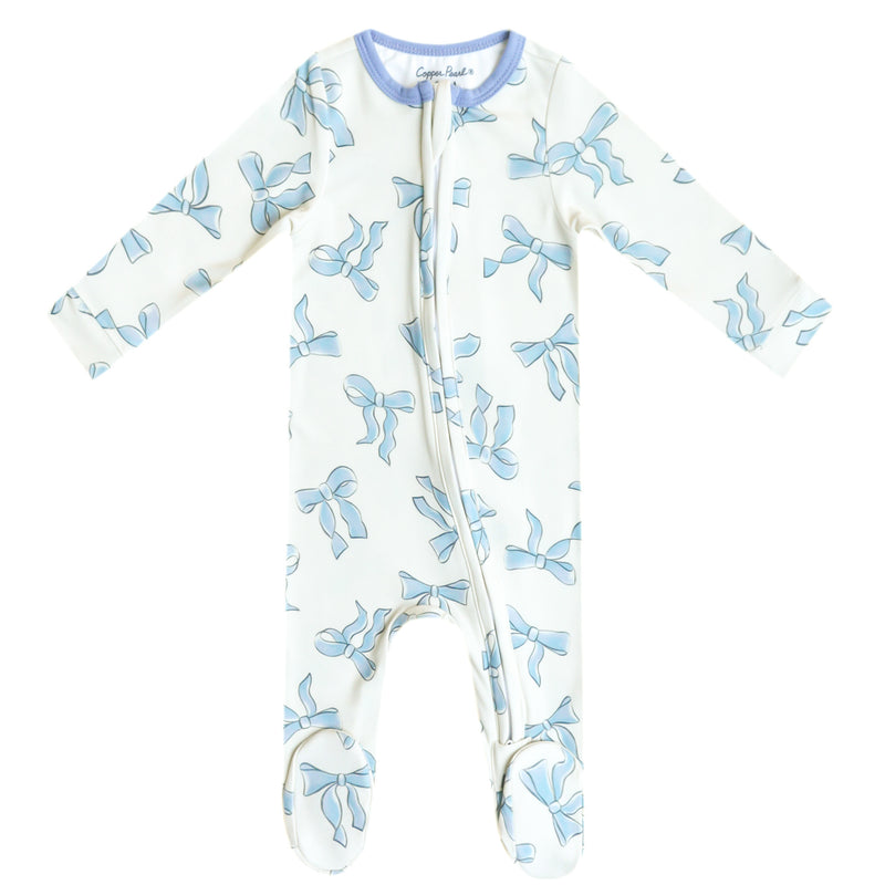 Zip-Up Footie Pajama - Daphne