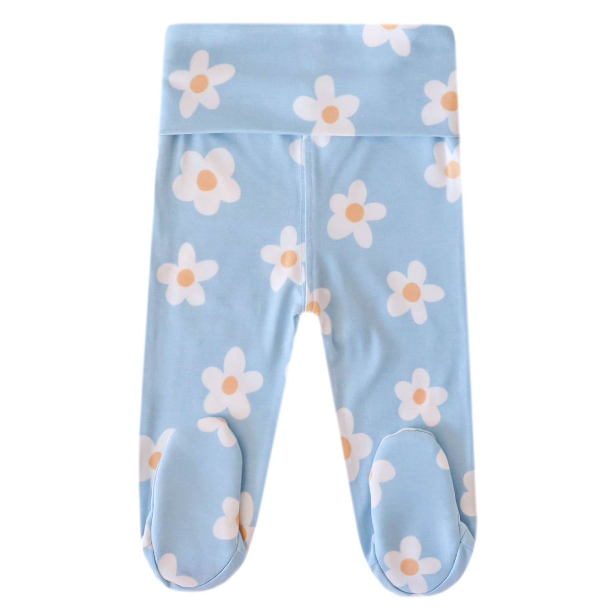 Footed Baby Pants- Della