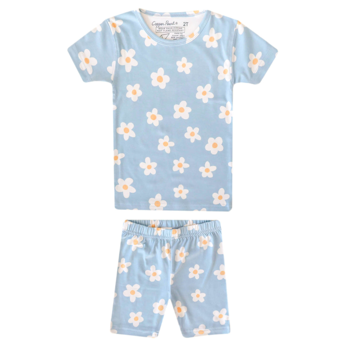 2pc Short Sleeve Pajama Set - Della