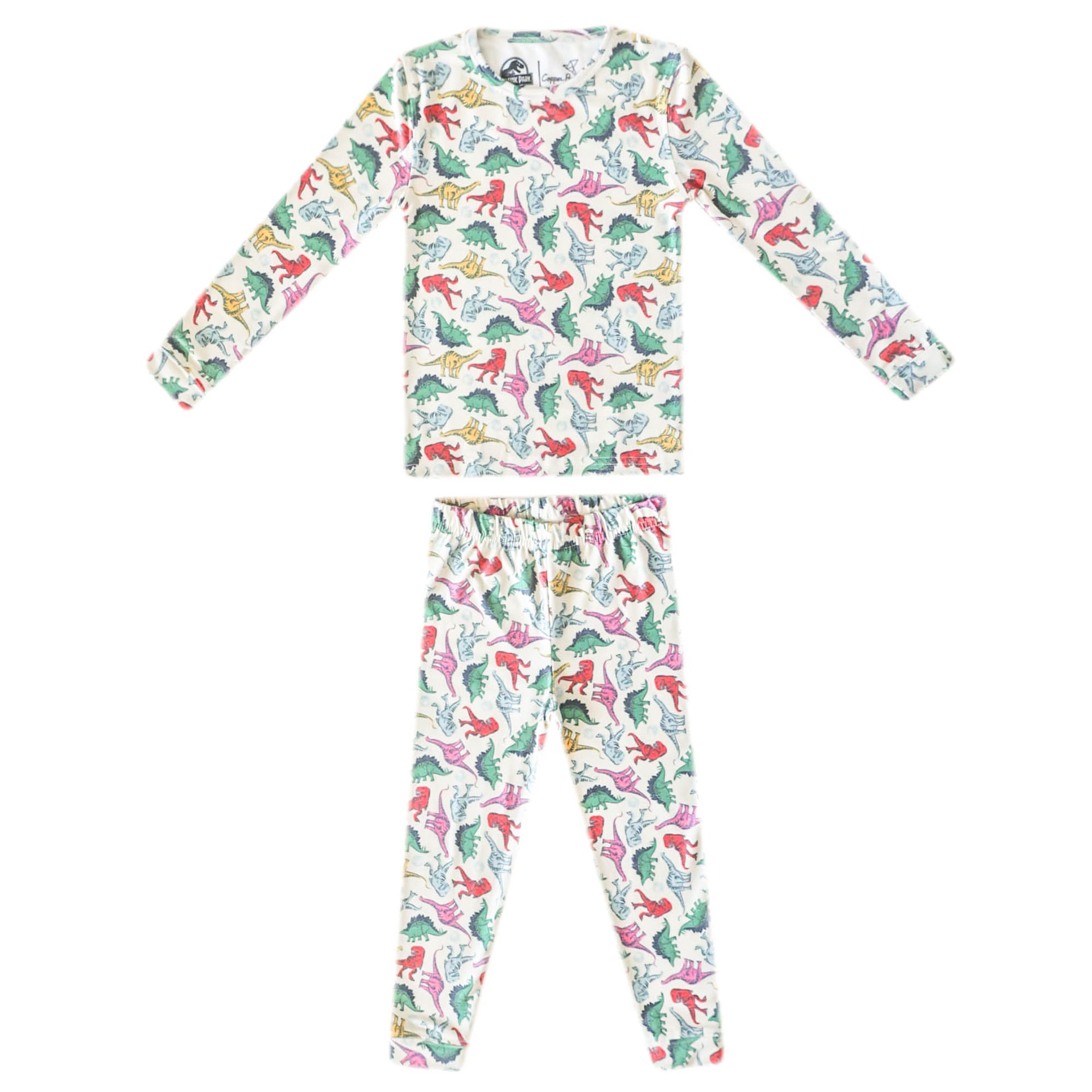 2pc Long Sleeve Pajama Set - Dinosaurs of Jurassic Park