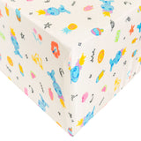 Premium Knit Fitted Crib Sheet - Disney Scrump Dreamsicles
