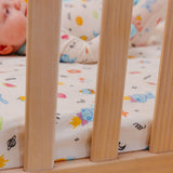 Premium Knit Fitted Crib Sheet - Disney Scrump Dreamsicles