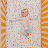 Premium Knit Fitted Crib Sheet - Disney Scrump Dreamsicles