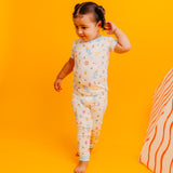 2pc Short Sleeve Pajamas with Pants - Disney Scrump Dreamsicles