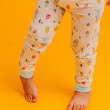 2pc Short Sleeve Pajamas with Pants - Disney Scrump Dreamsicles