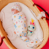 Knit Swaddle Blanket - Disney Scrump Dreamsicles
