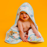 Premium Baby Knit Hooded Towel - Disney Stitch Dreamsicles