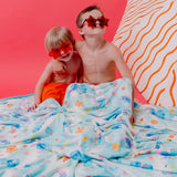 Three-Layer Jumbo Quilt - Disney Stitch Dreamsicles
