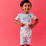 2pc Short Sleeve Pajama Set - Disney Stitch Dreamsicles