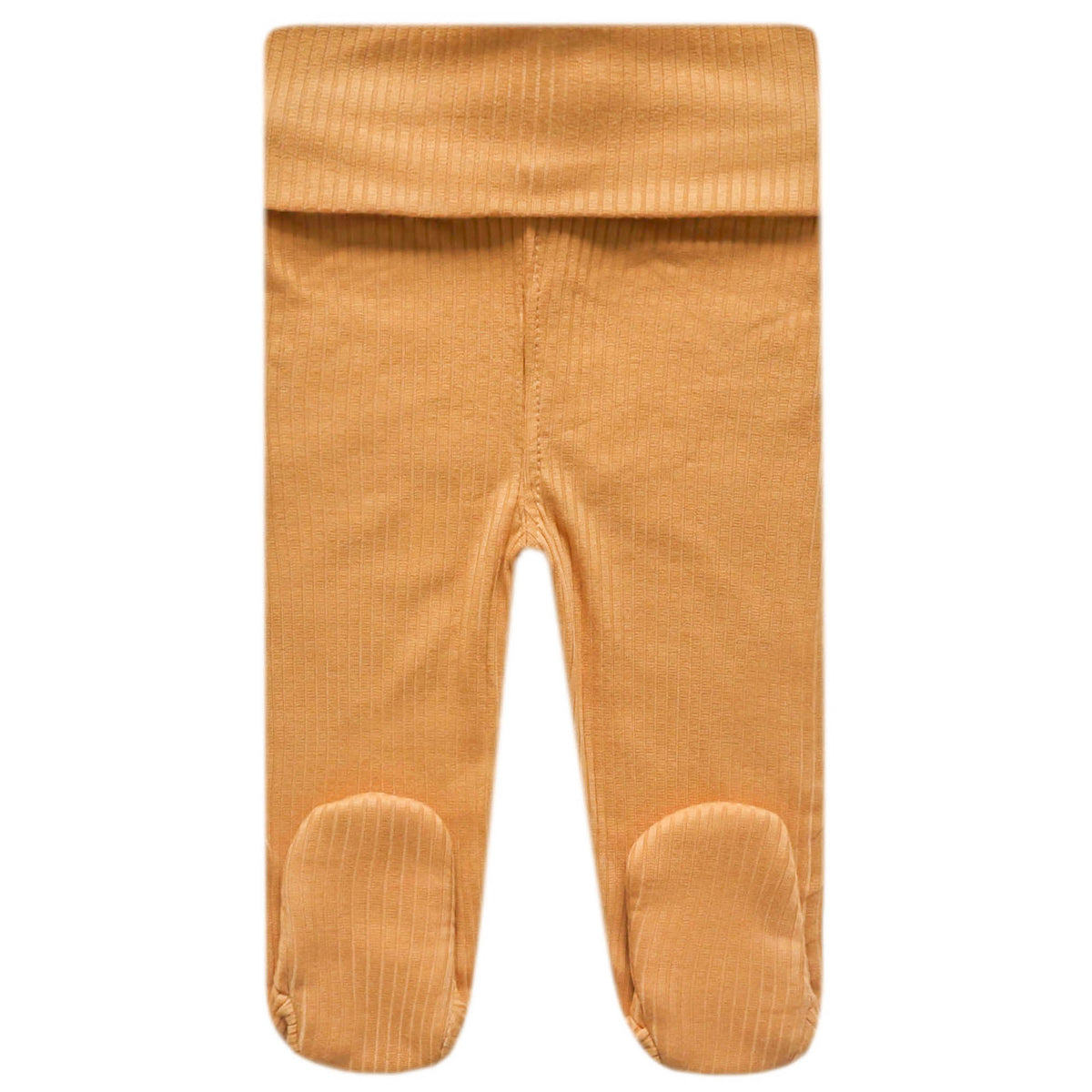 Rib Knit Footed Baby Pants - Dolce