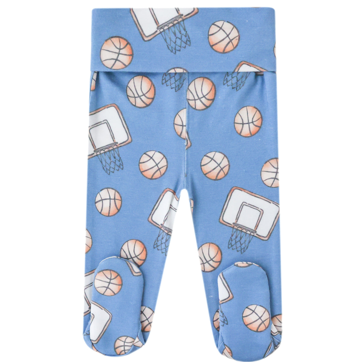 Footed Baby Pants- Dunk