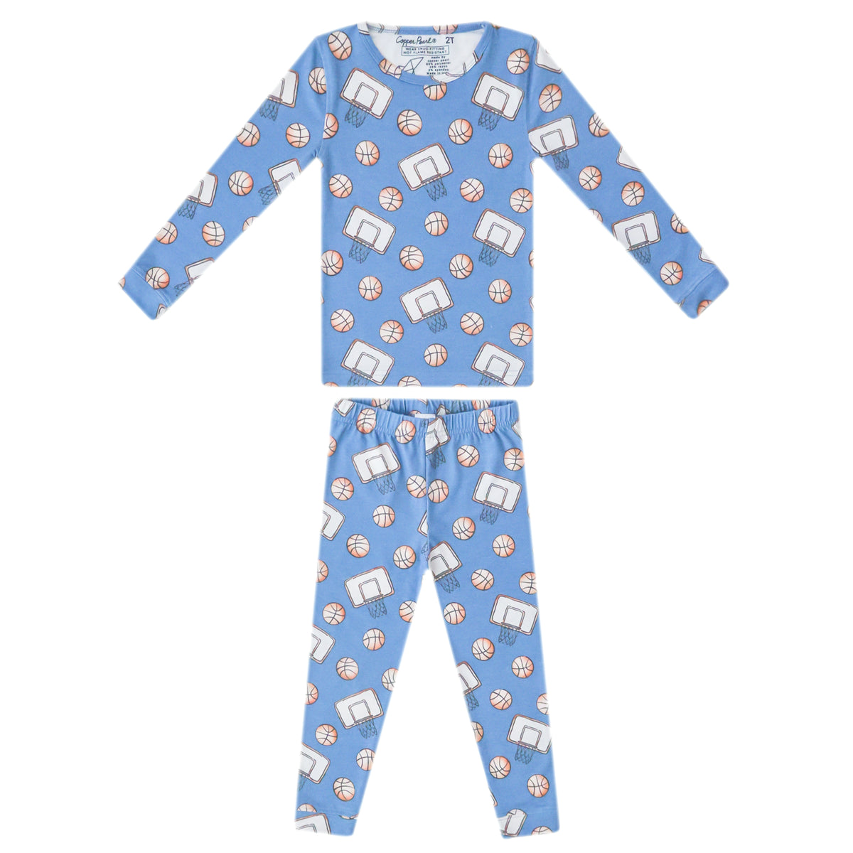 2pc Long Sleeve Pajama Set - Dunk