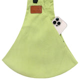Everyday Corduroy Sling Carrier - Citron