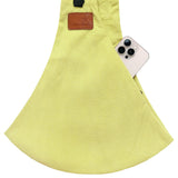 Everyday Corduroy Sling Carrier - Citron