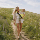 Everyday Corduroy Sling Carrier - Citron