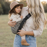 Everyday Cotton Sling Carrier - Noir
