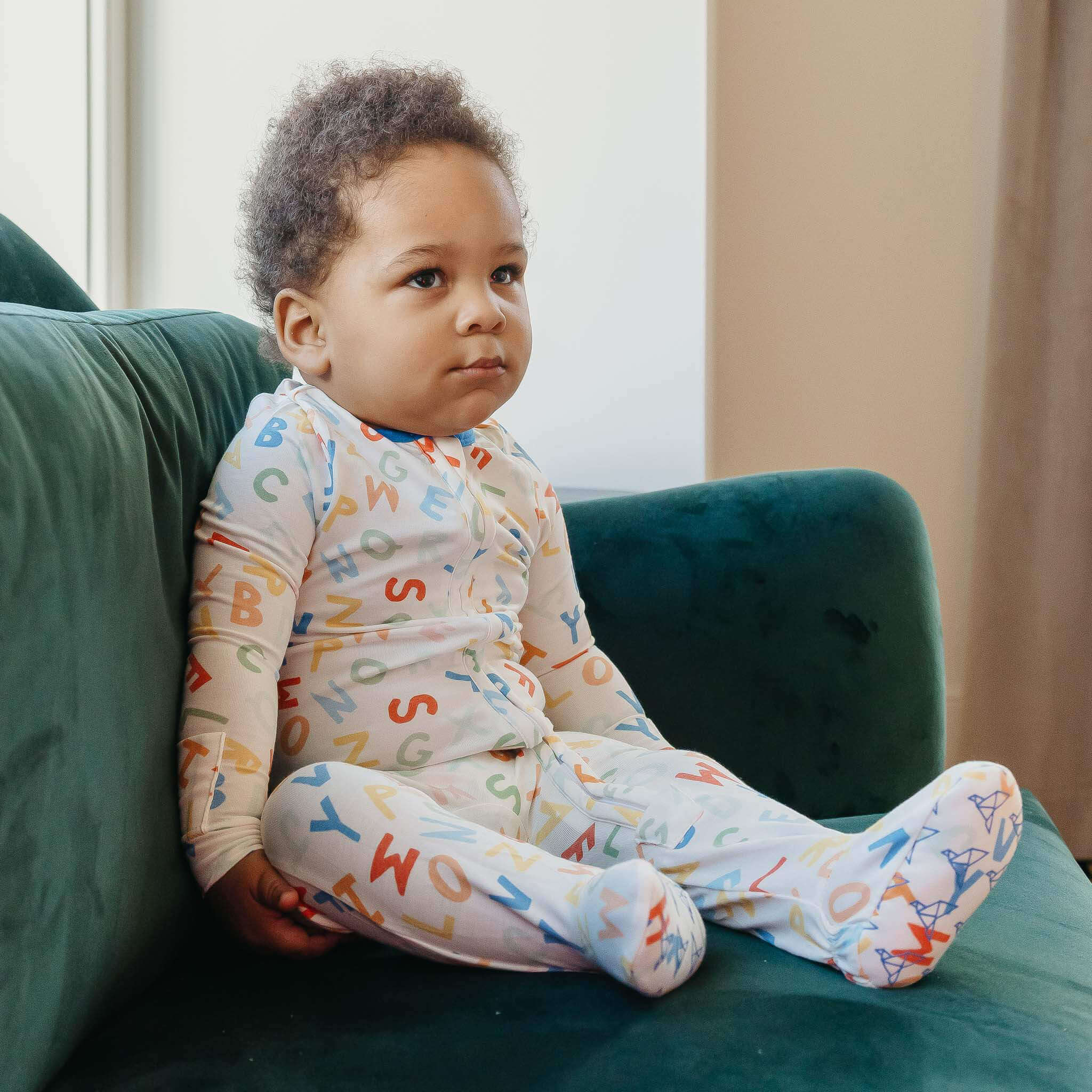 Zip-Up Footie Pajama - Webster