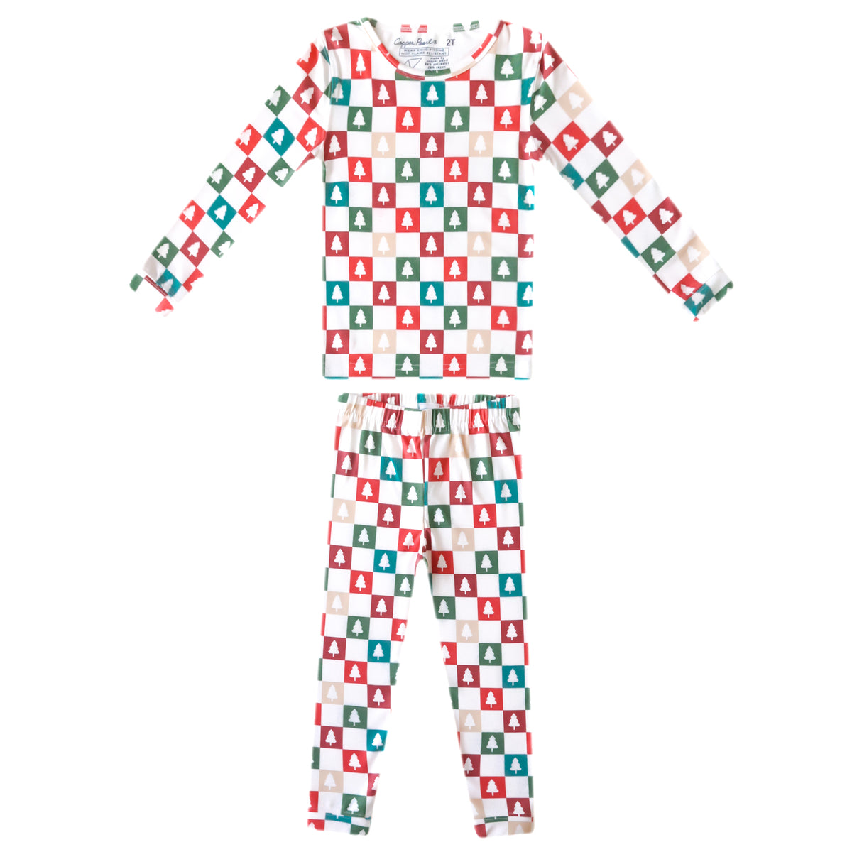 2pc Long Sleeve Pajama Set - Fraser