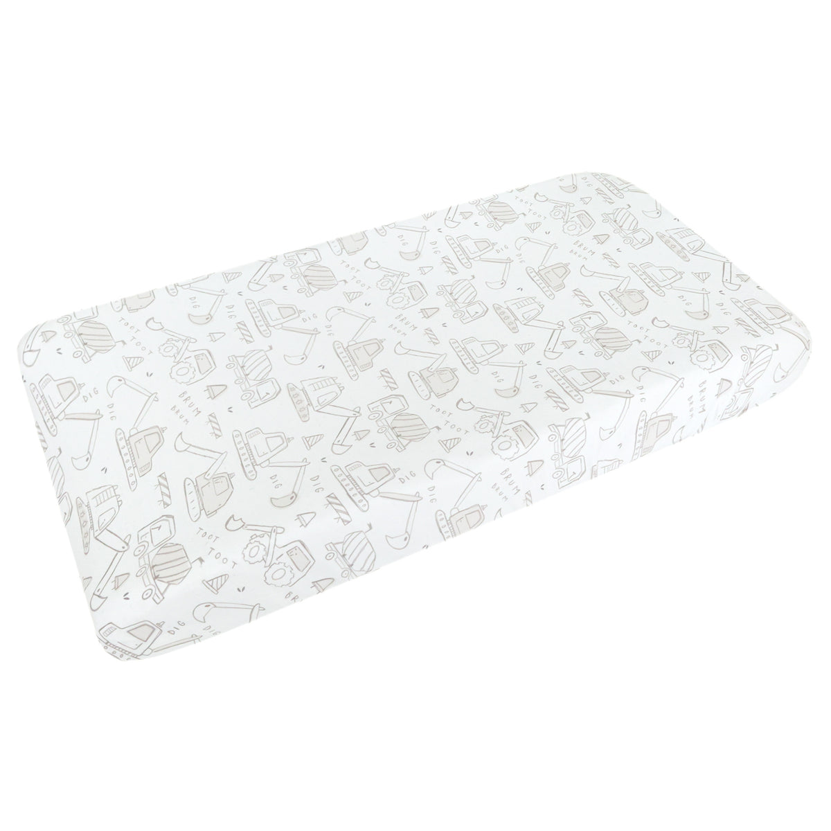 Premium Knit Diaper Changing Pad Cover - Gage