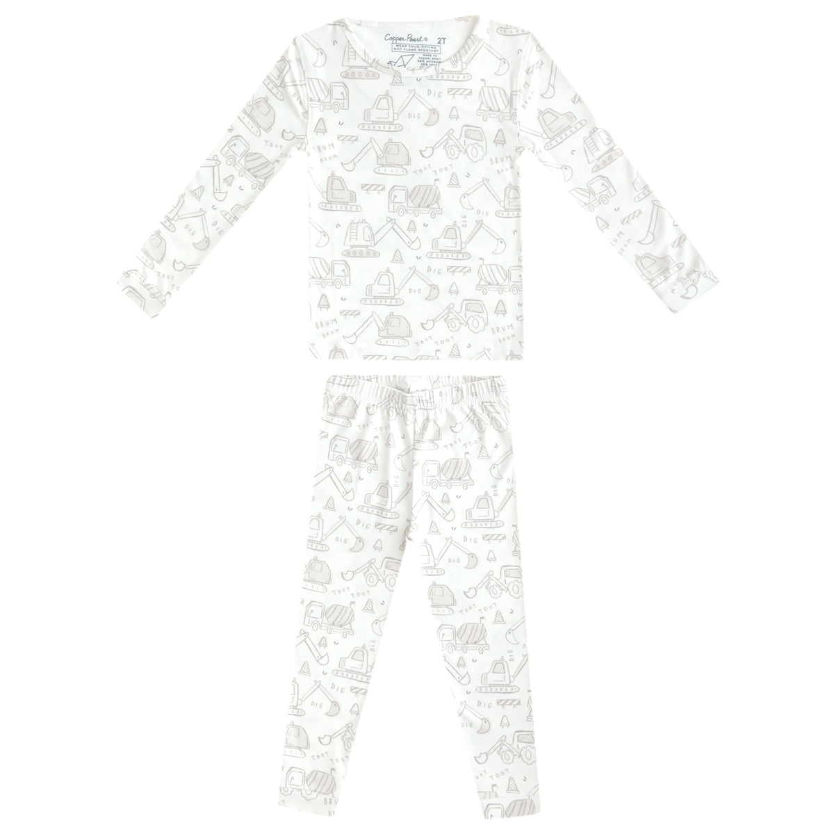 2pc Long Sleeve Pajama Set - Gage