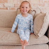 Bamboo 2pc Long Sleeve Pajama Set - Vintage Carnival