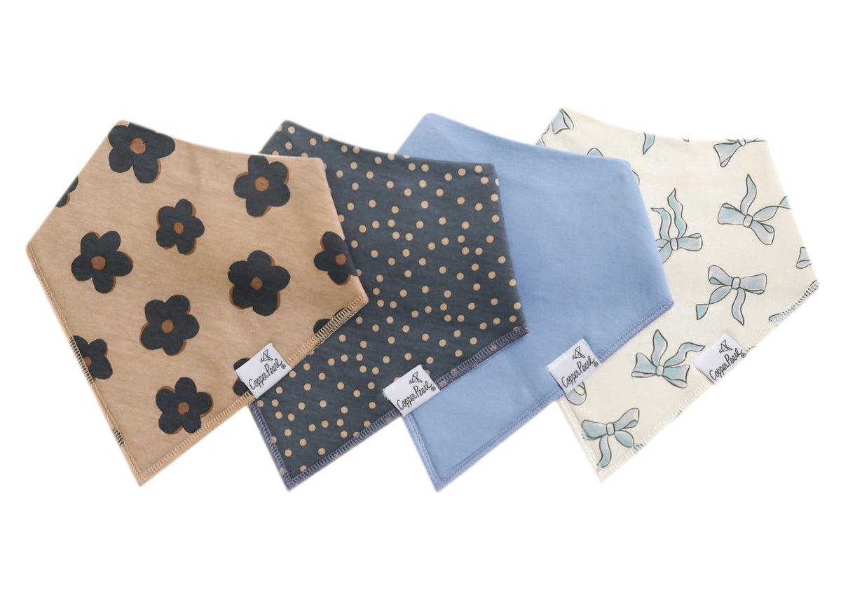 Baby Bandana Bibs - Gemma In Tan