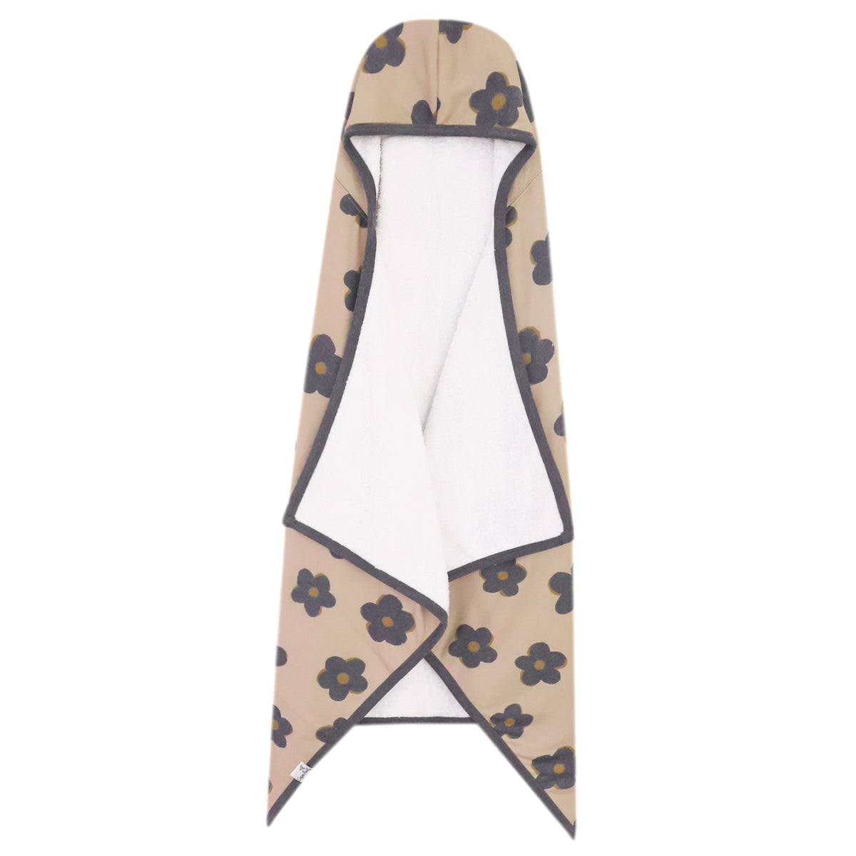 Premium Big Kid Hooded Towel - Gemma In Tan