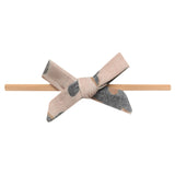 Ribbon Baby Bow - Gemma In Tan