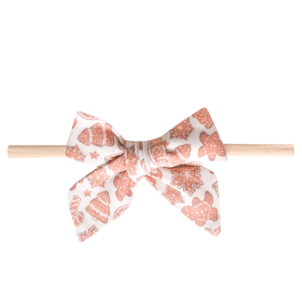 Classic Nylon Bow - Gingerbread