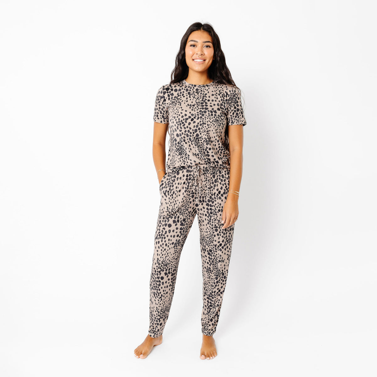 Women's Fitted Pajama Set - Hanna – Copper Pearl
