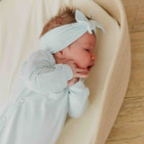 Knit Headband Bow - Air