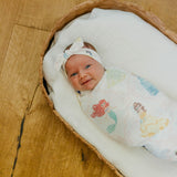 Knit Headband Bow - Disney Princess