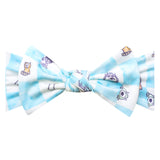 Knit Headband Bow - Monsters, Inc. Medley