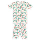 2pc Short Sleeve Pajama Set - Holly