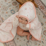 Premium Baby Knit Hooded Towel - Adelia