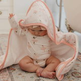 Premium Baby Knit Hooded Towel - Adelia