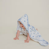 Premium Baby Knit Hooded Towel - Catherine
